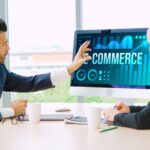 Oprogramowanie do obsługi danych e-commerce zapewnia modny pulpit nawigacyjny do analizy sprzedaży w handlu detalicznym online